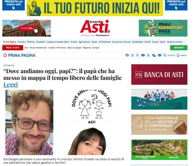 Articolo La Voce di Asti
